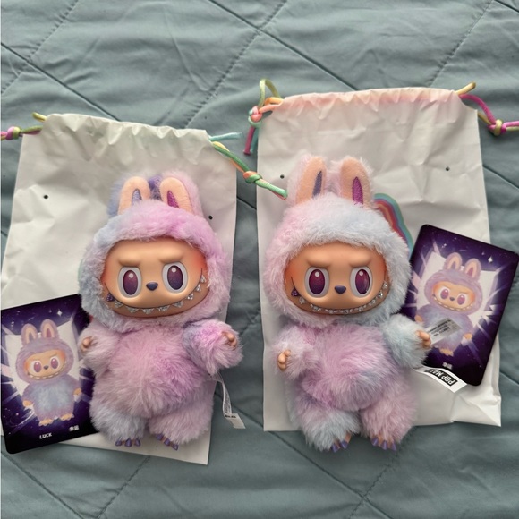 POP MART Other - 2-Labubus (Luck) )Big into Energy